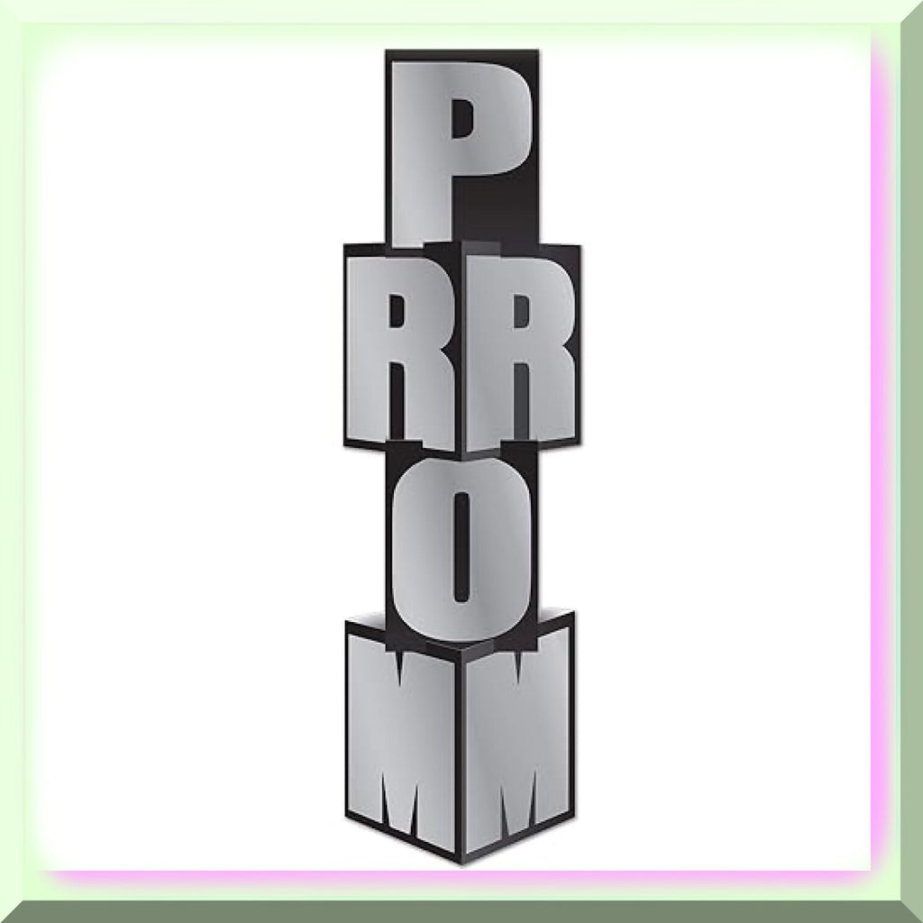 Black/Silver Prom Column Z722857