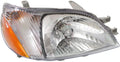 Passenger Side Headlight Assembly with Bulbs S4098