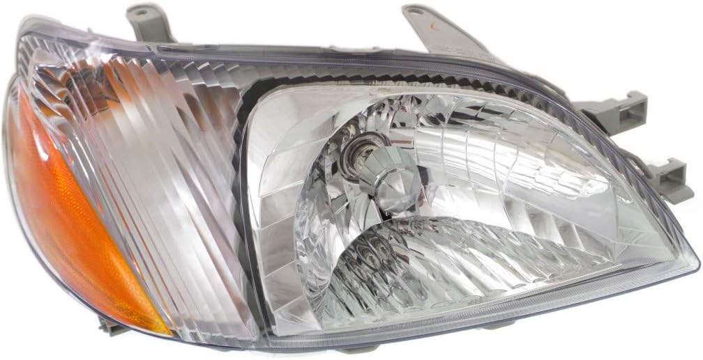 Passenger Side Headlight Assembly with Bulbs S4098