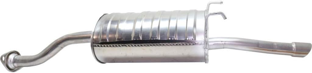 Stainless Steel Rear Muffler for Honda Civic 2002 2003 2004 2005 Coupe G138