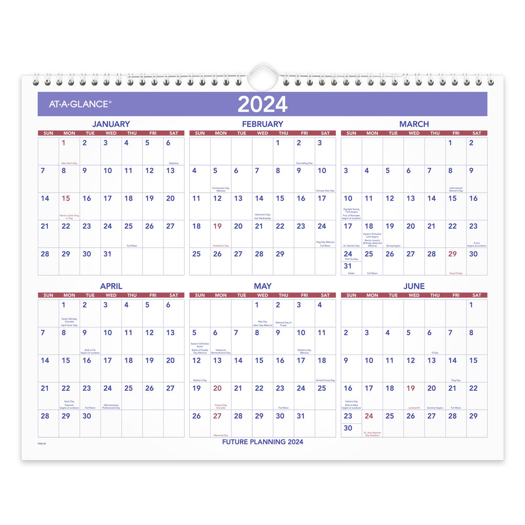 12-Month Wall Calendar Y1167