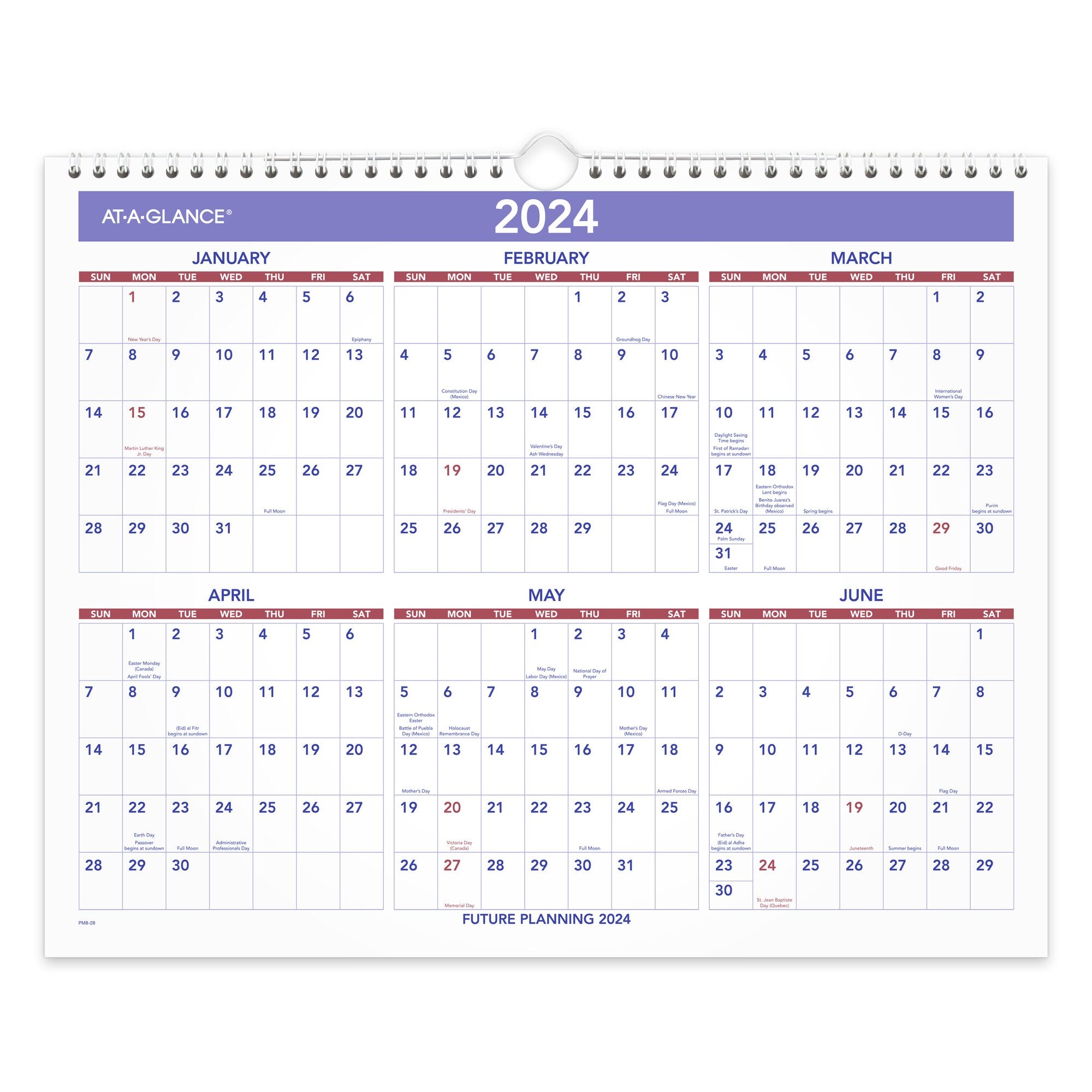 12-Month Wall Calendar Y1167