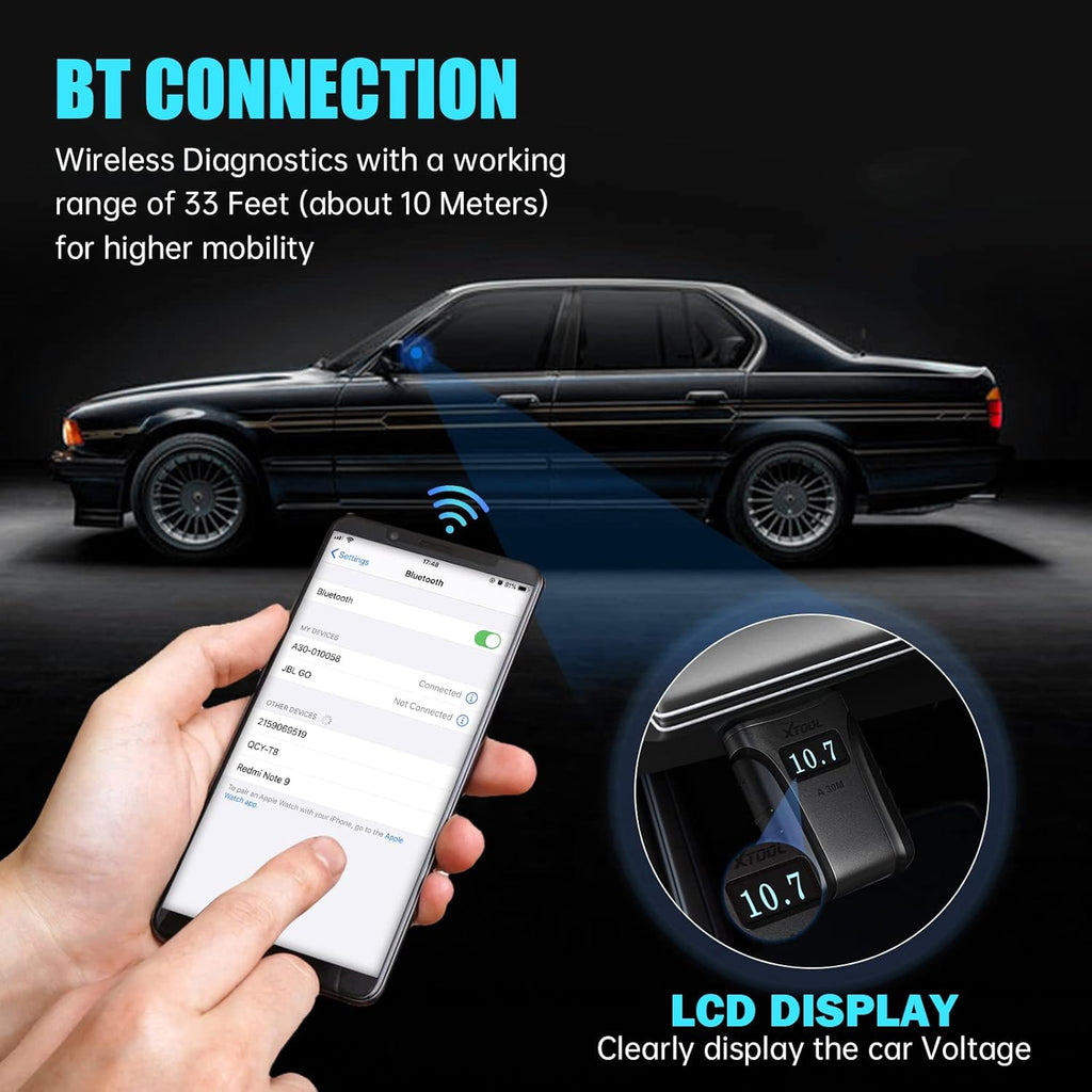 Wireless OBD2 Scanner with All Systems Diagnostics C79627