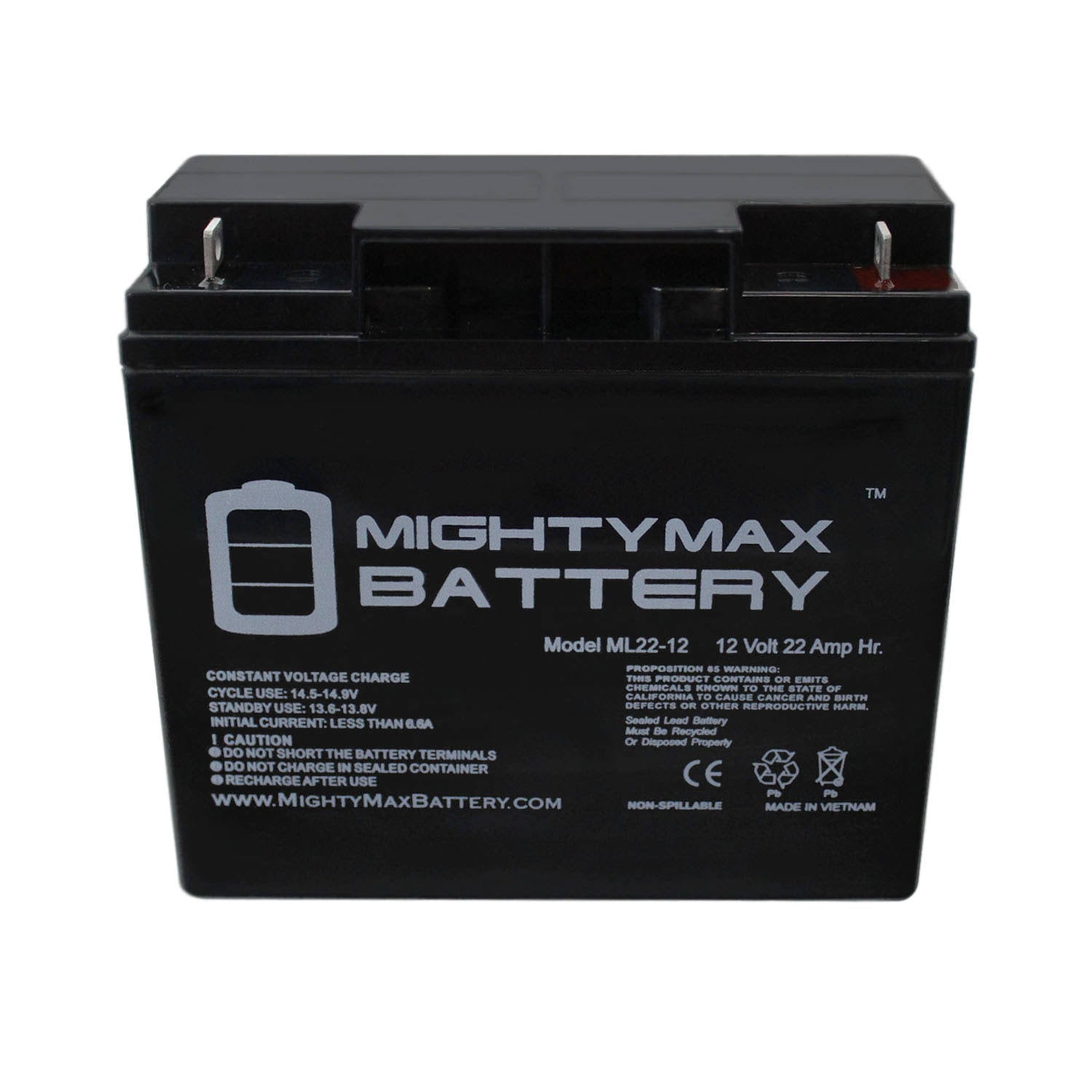 12V 22Ah Battery 4 Pack G3375