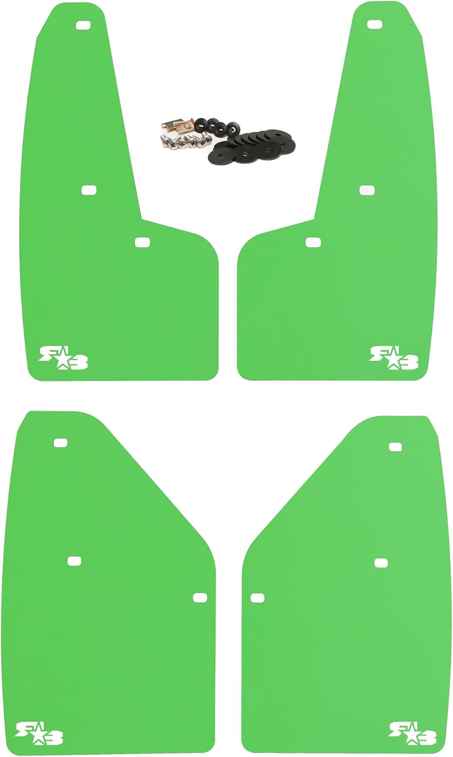 Set of 4 Mud Flaps with Hardware J55192