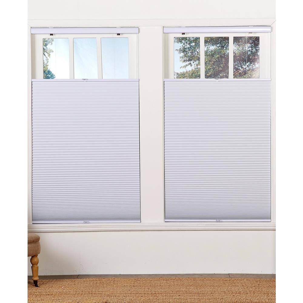 White Cordless Blackout Cellular Shade 42.5in. W x 72in. O135678