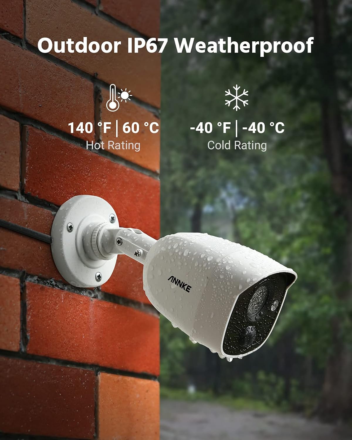 16CH 5MP Lite CCTV Camera System with 8 × 1080P Weatherproof Bullet Security Cameras, 2 TB Hard Drive C992392