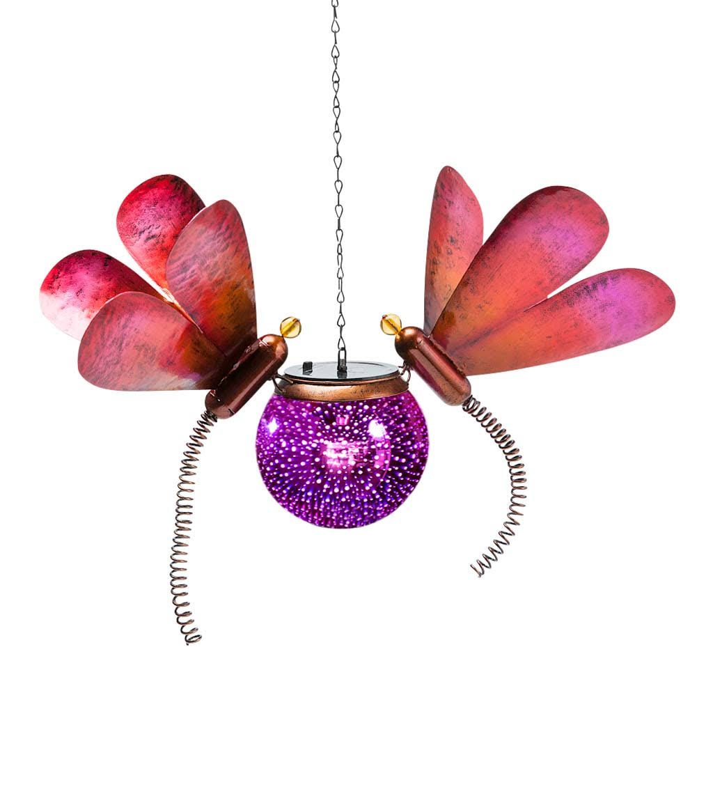 Calf with Solar Lighted Butterfly Statue L411378