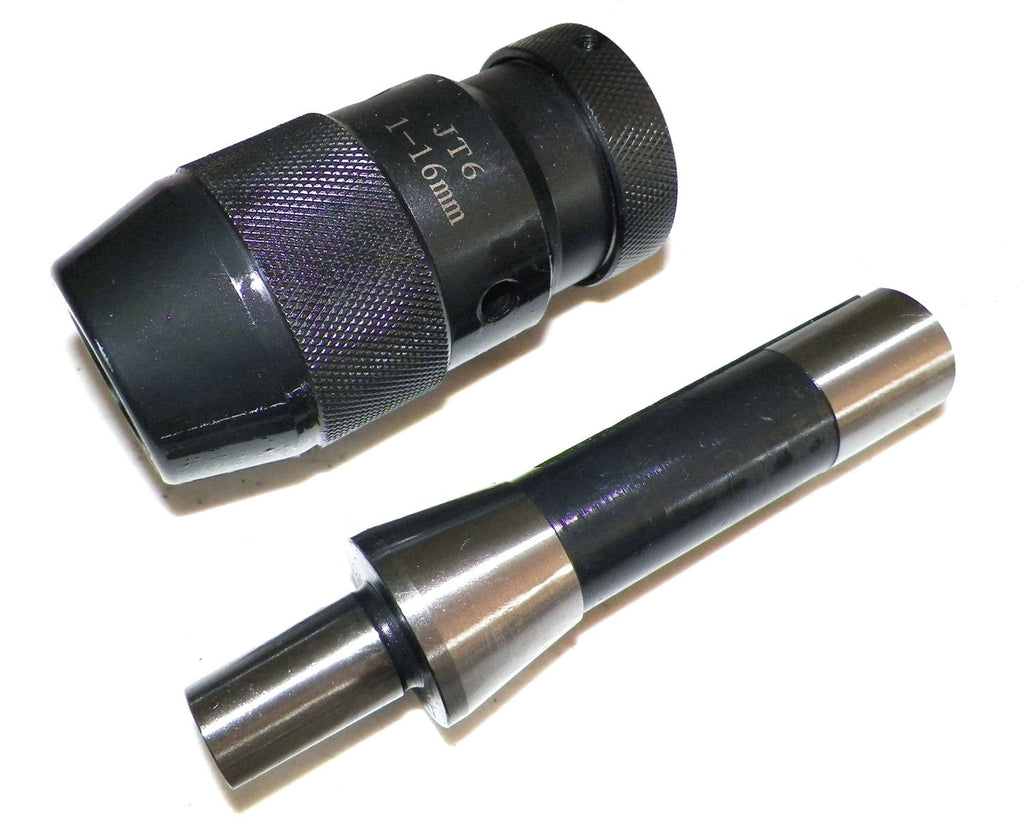 Keyless Drill Chuck with R8 Shank Adapter Pack of 2 F51135