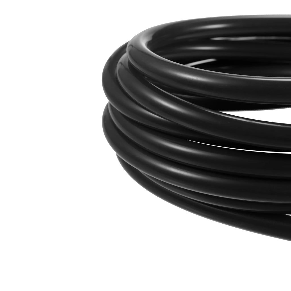 Silicone Vacuum Tubing Hose ID 6mm Wall Thickness 3mm Length 4.5m Black R152326