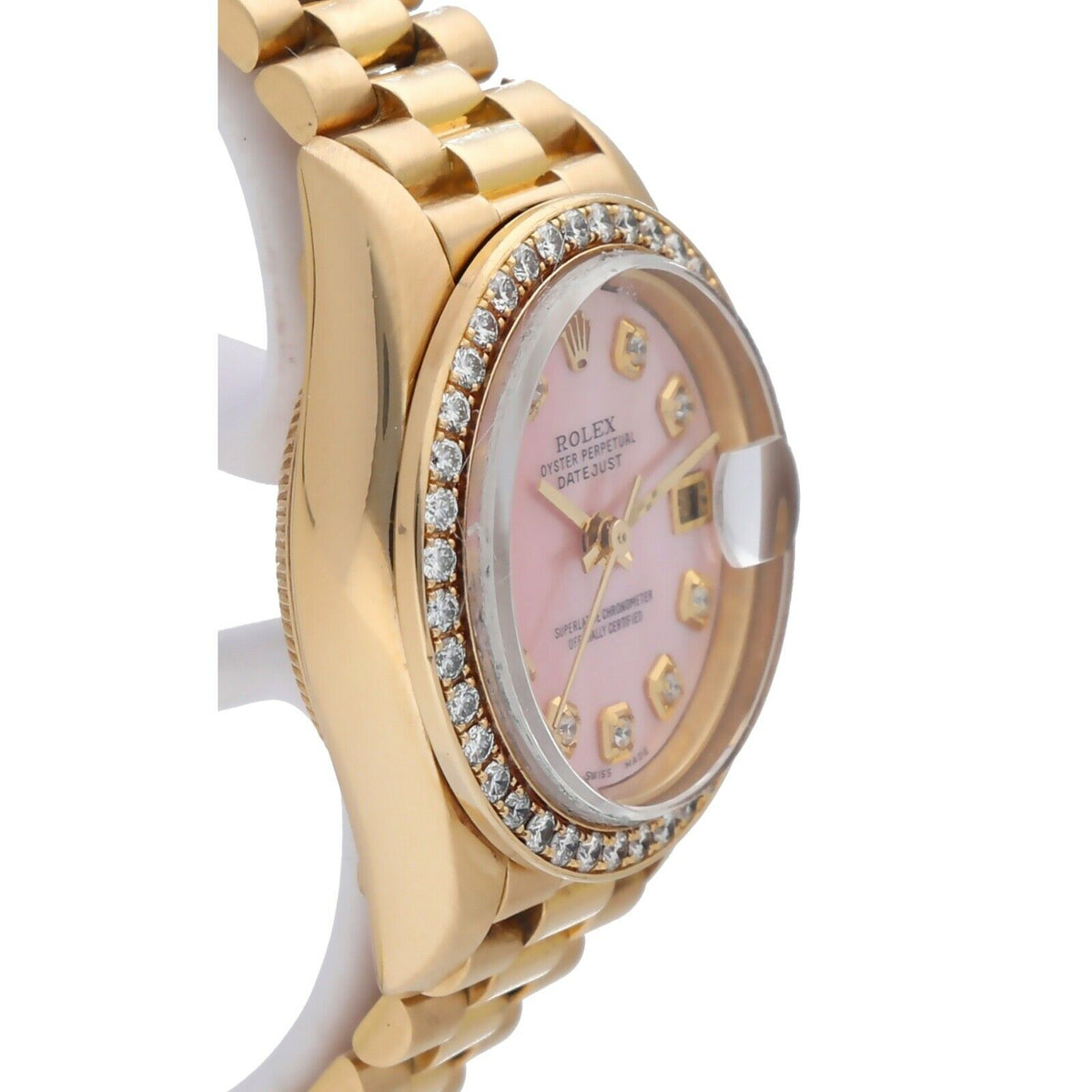 18k Yellow Gold Automatic Ladies Watch X180130