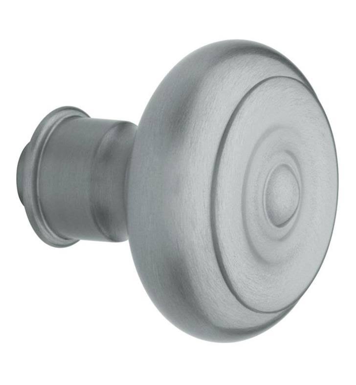 Pair of Estate Knob Without Rosette Distressed Oil-Rubbed Bronze D812
