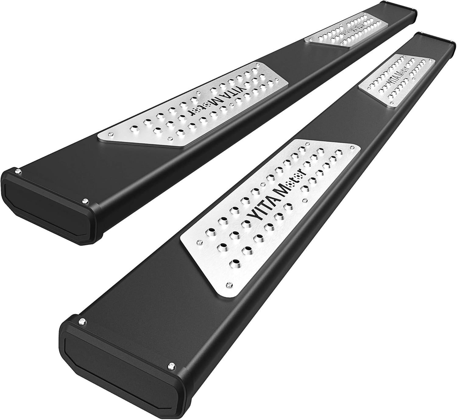 6.5 Inches Black Running Boards Side Steps Q76536