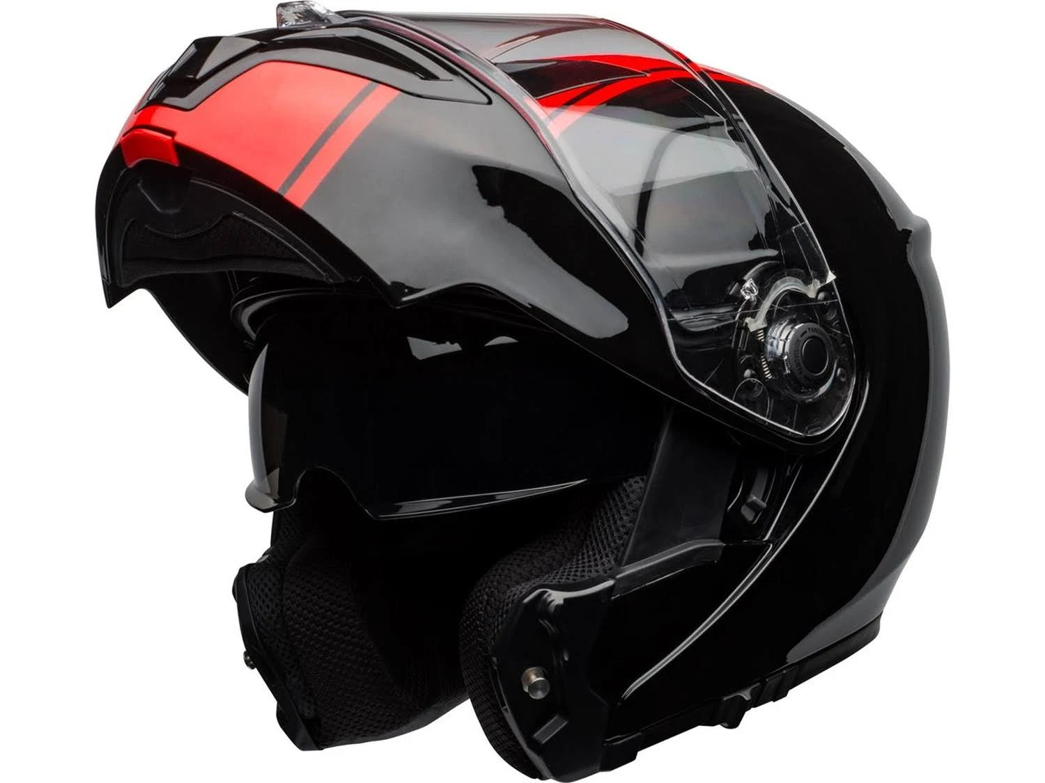Black / Red Modular Helmet Size S V669