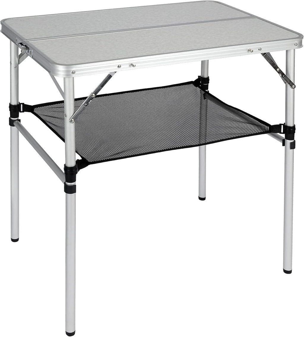 White 2.5 Foot Folding Camping Table P6557