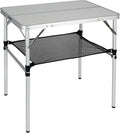 White 2.5 Foot Folding Camping Table P6557
