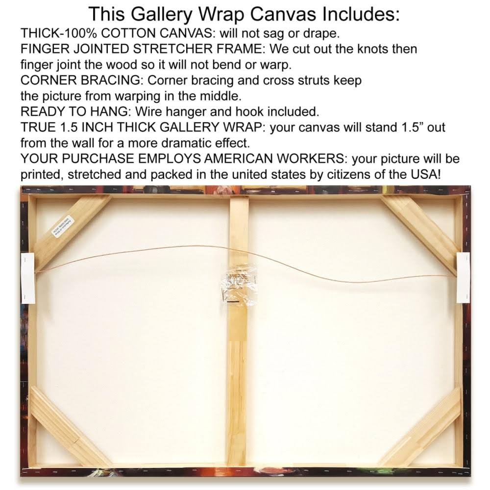 28 Giclee on Gallery Wrap Canvas H53211