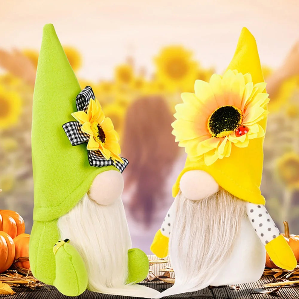 Sunflower Gnome Plush Dolls P597121