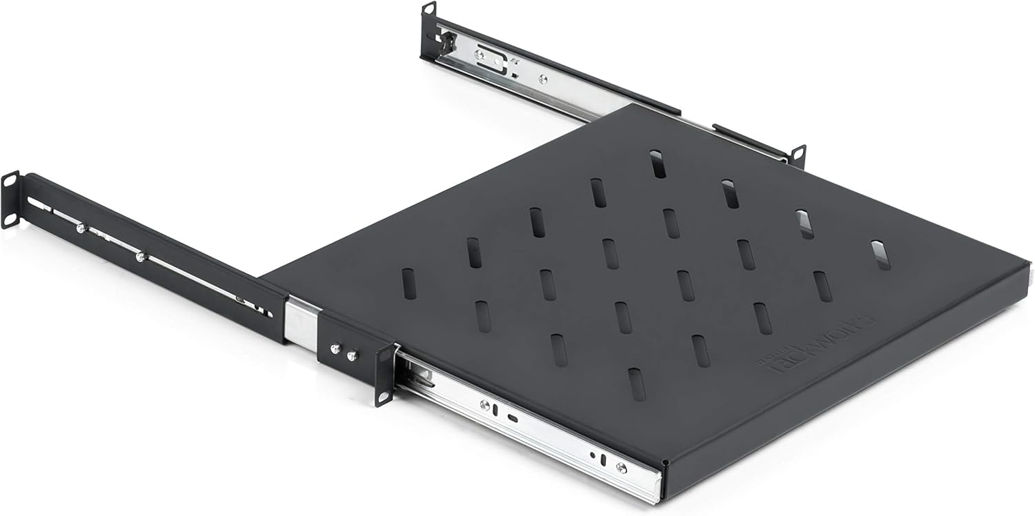 2U Vented Rack Mount Shelf T84107