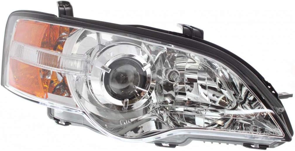 Passenger Side Headlight for Subaru Legacy 2005 L463301