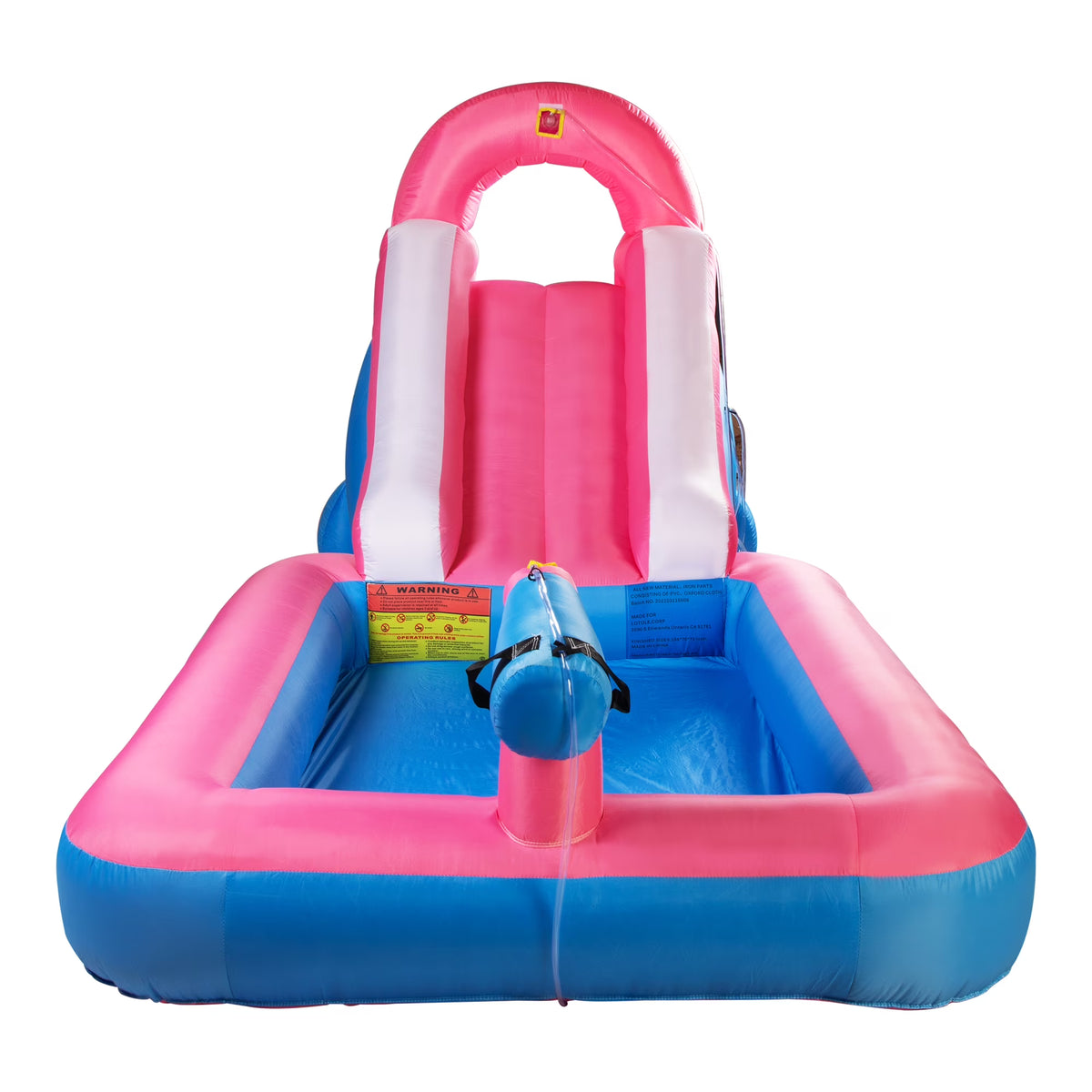 Inflatable Water Slide with Splash Pool O386130