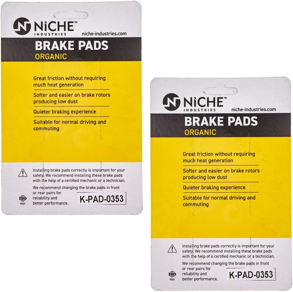 Brake Pad Set Pack of 2 Q11872