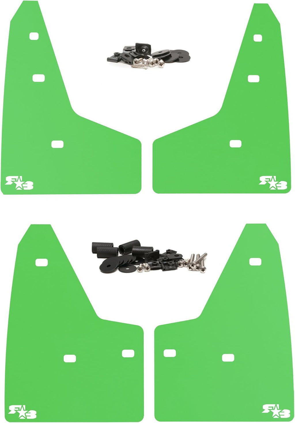 Black Mud Flaps Set of 4 G18199