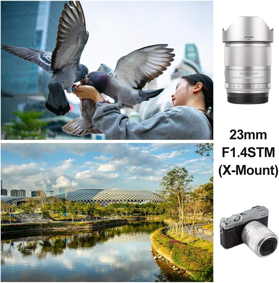 23mm f/1.4 APS-C Auto Focus Large Aperture Lens for Fujifilm X-Mount Cameras J982