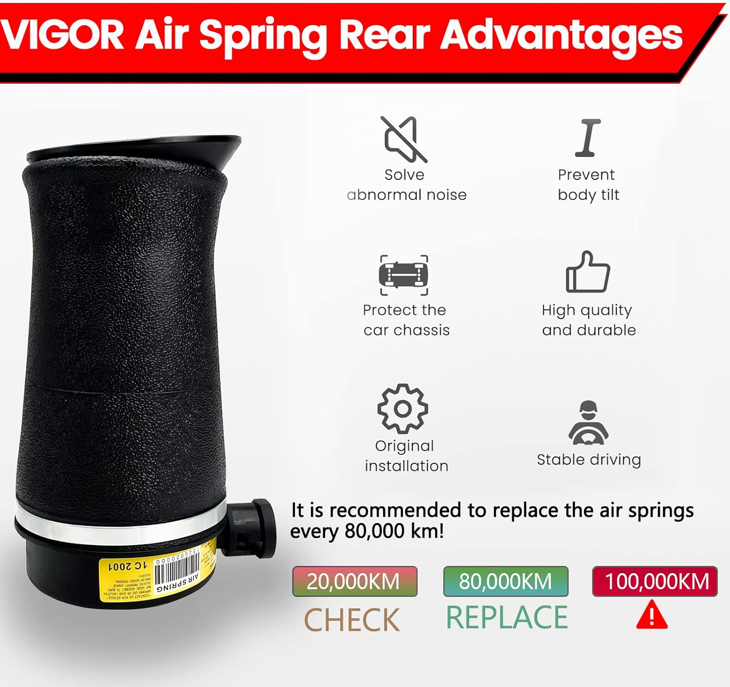 Rear Air Spring K6658