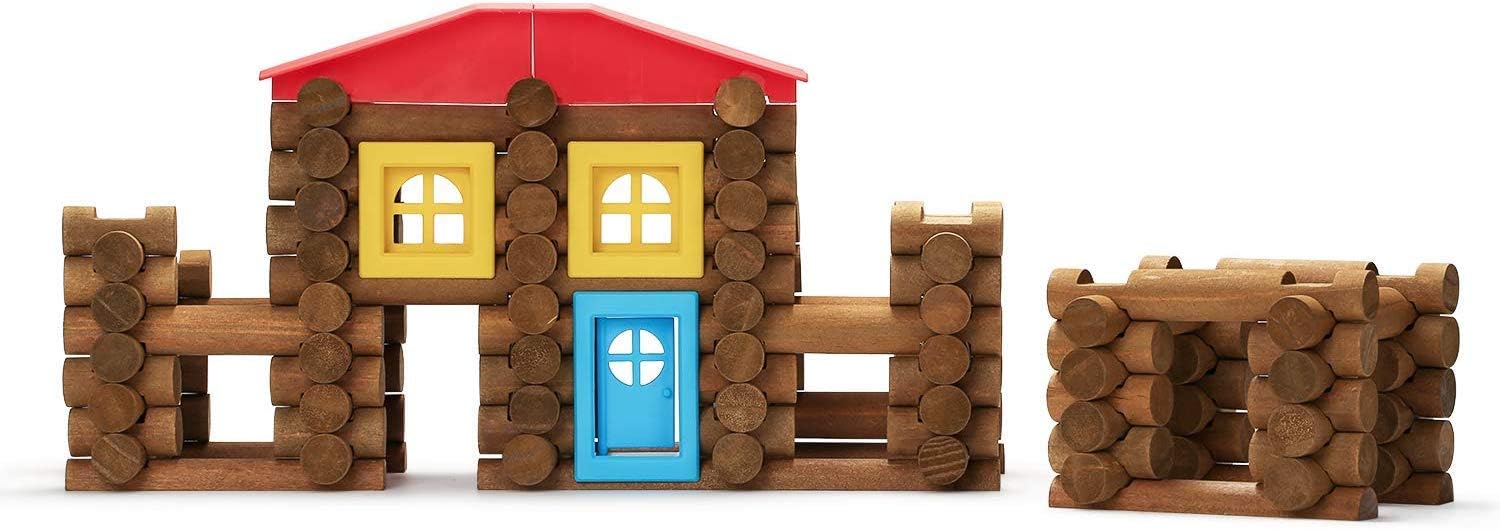 450 PCS Wooden Log Cabin Building House Toy S3079