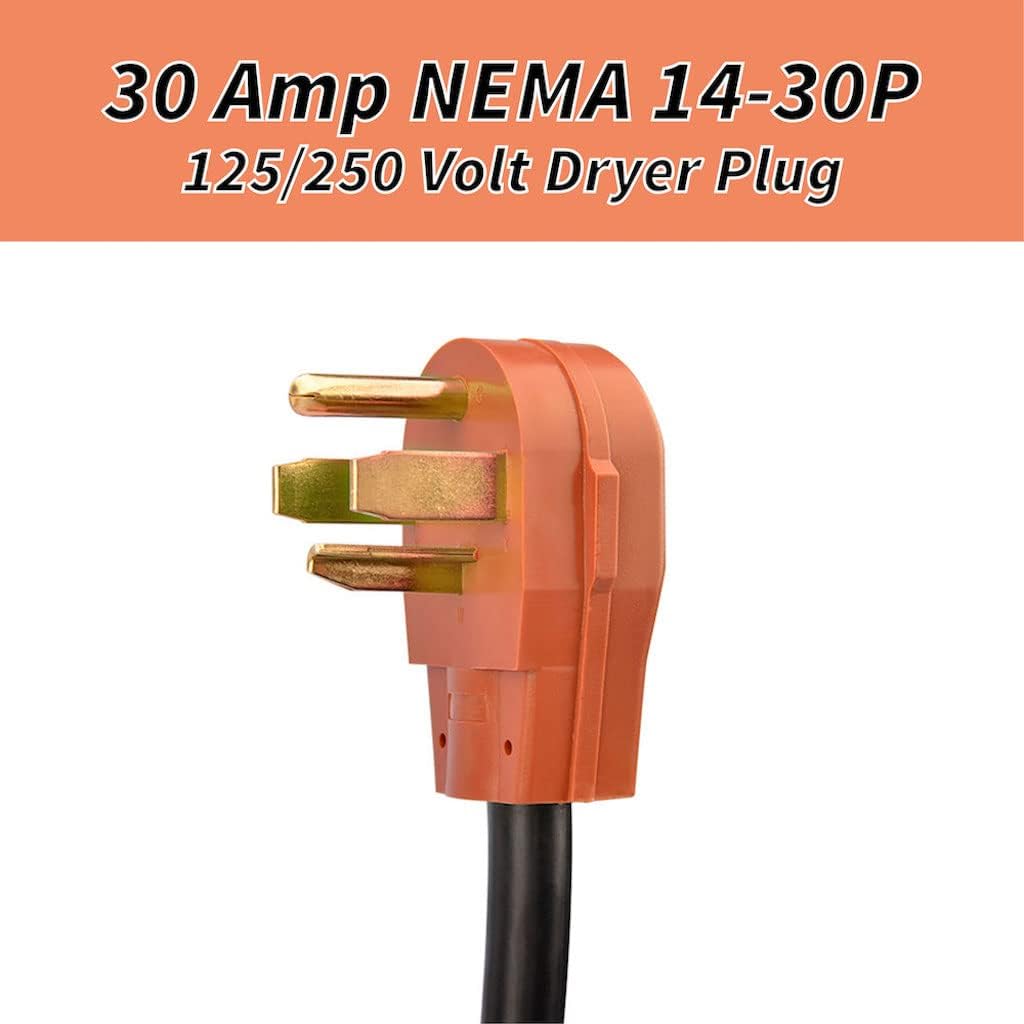 25 Ft. Heavy Duty 4-Prong 30 Amp Power Extension Cord U21286