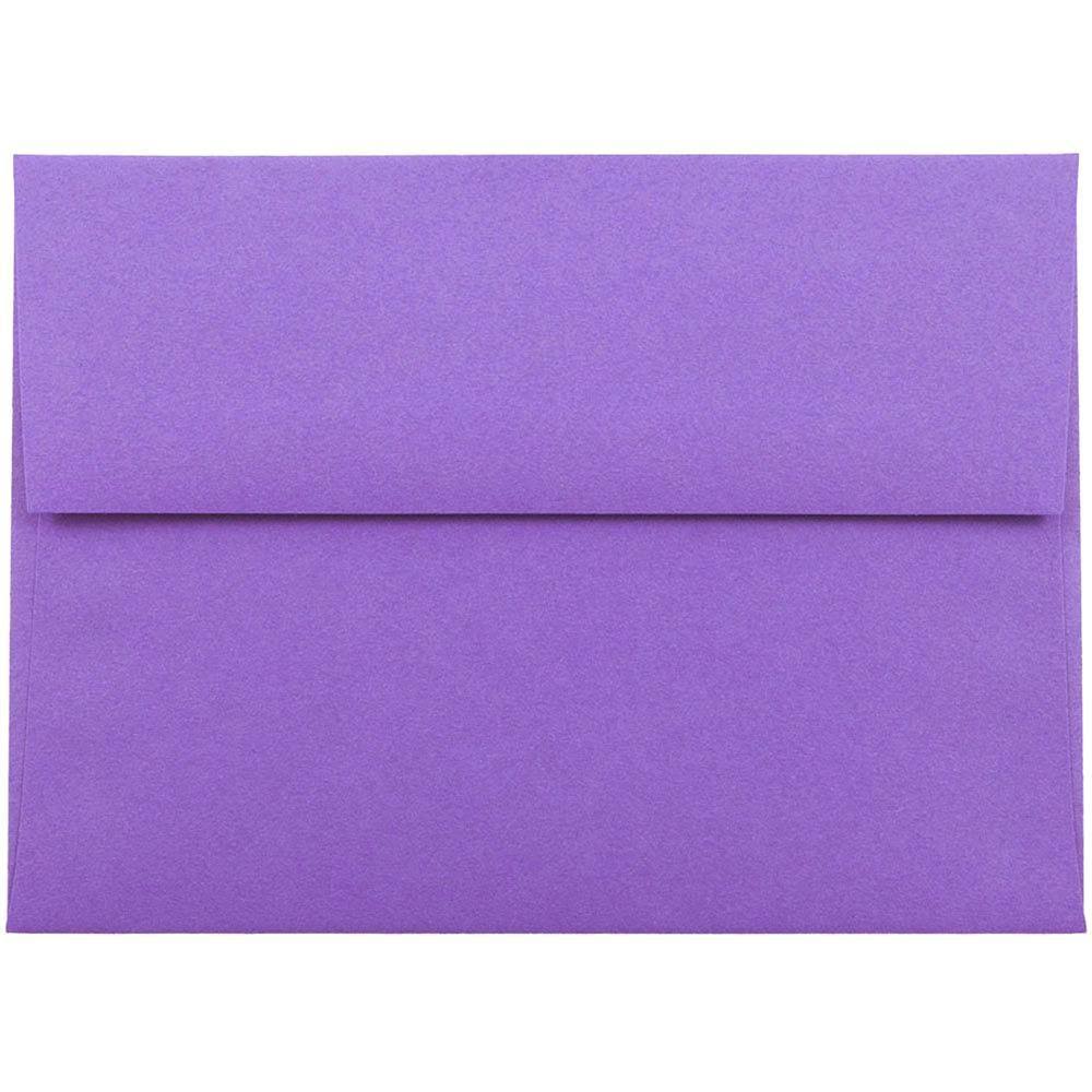 A6 Invitation Envelope, 4 3/4 x 6 1/2, Violet Recycled, 1000/Carton N43412