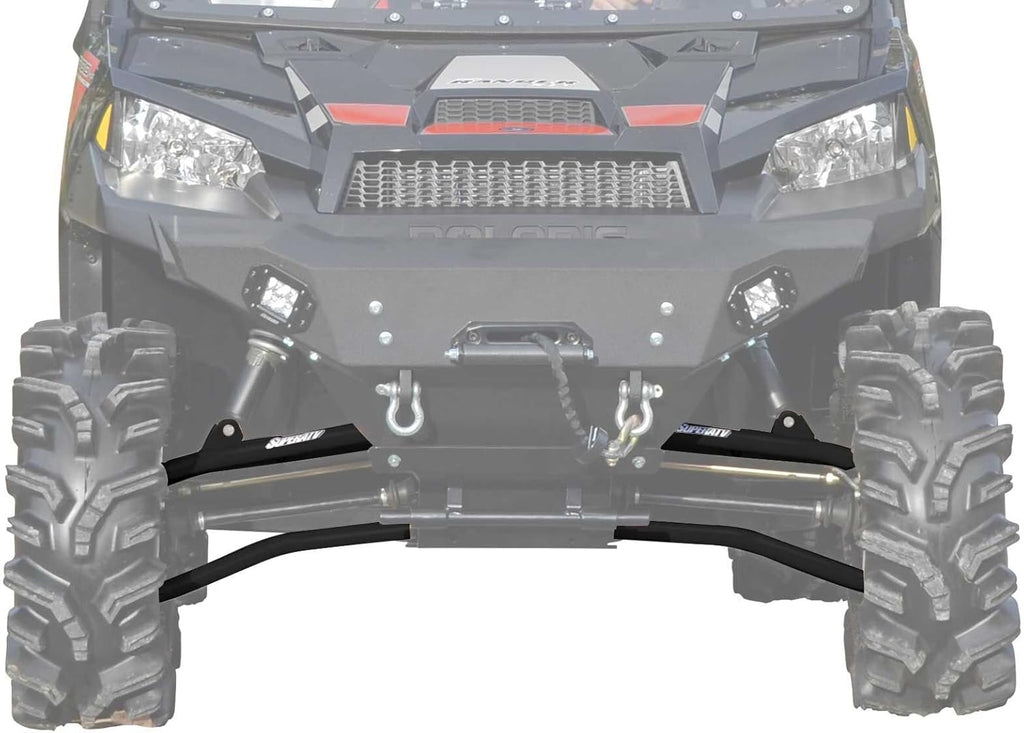 Heavy Duty Arched 1.5" Forward Offset A-Arms for Polaris Ranger Full Size XP 1000 Black H283