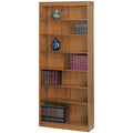 Medium Oak 7-Shelf Bookcase N757
