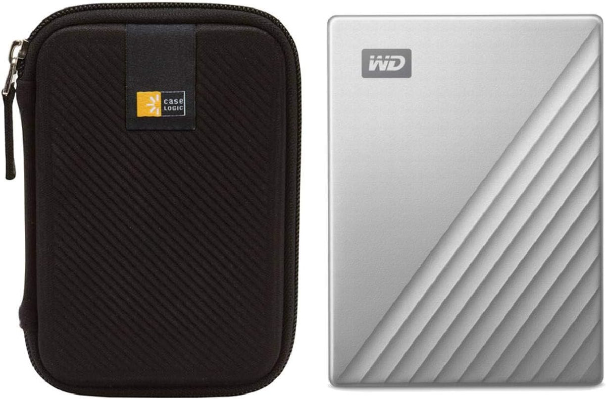 4TB My Passport Portable External Hard Drive with Compact Hard Drive Case X365