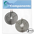 2-Pack 8 inch 6 Turns & 6 inch 5 Turns Surface Burner Elements J72049