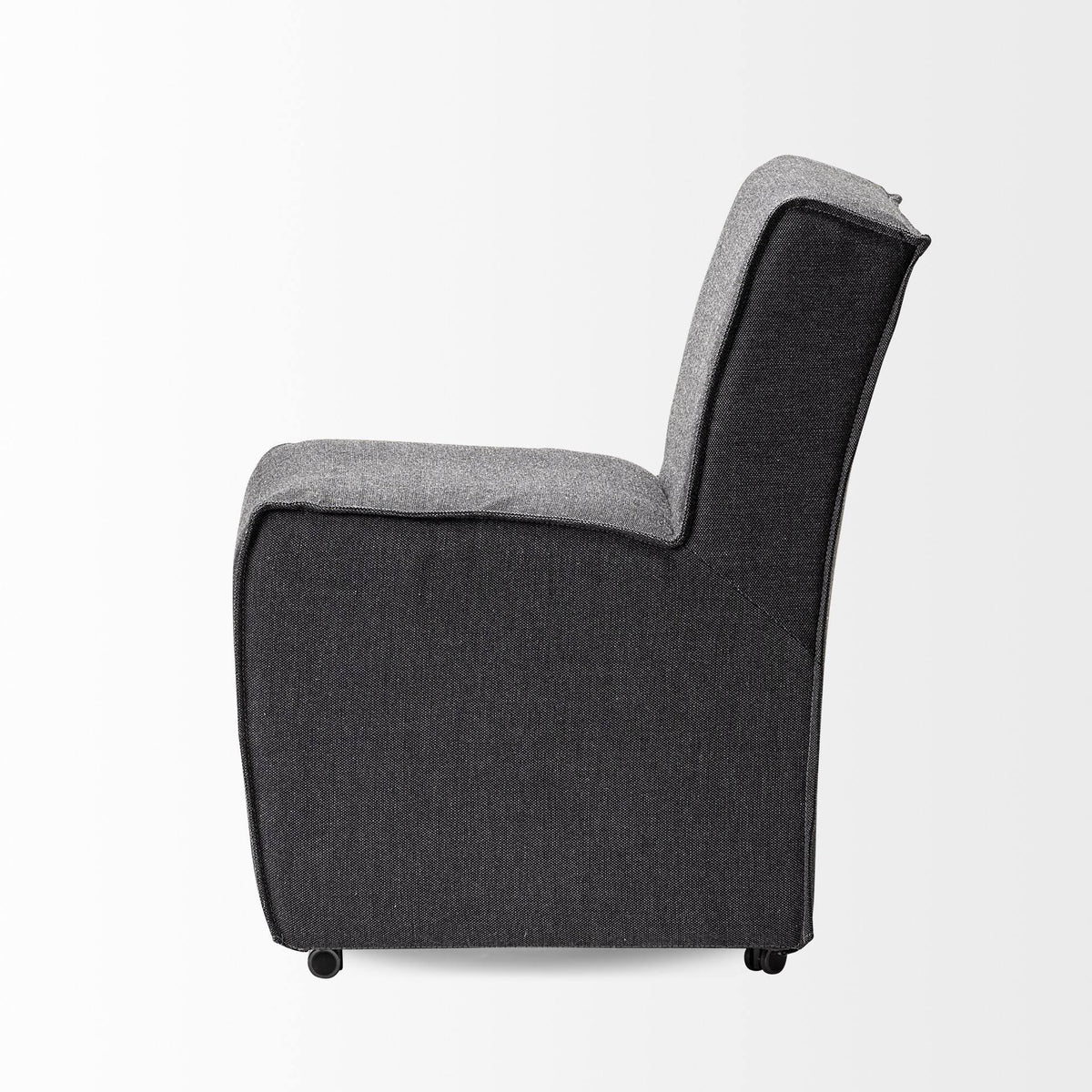 Grey Fabric Dining Chair Q8992
