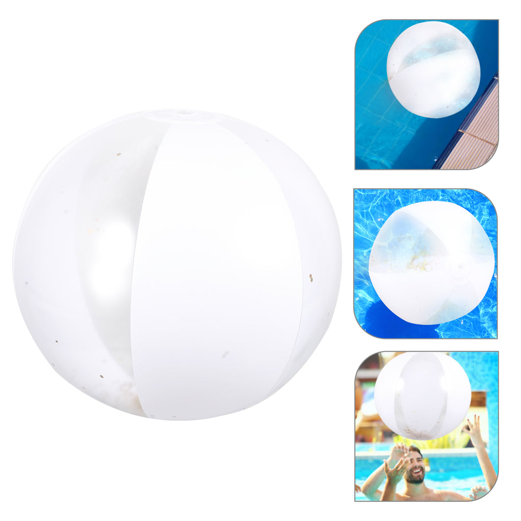 3Pcs Inflatable Sequin Beach Balls O21805