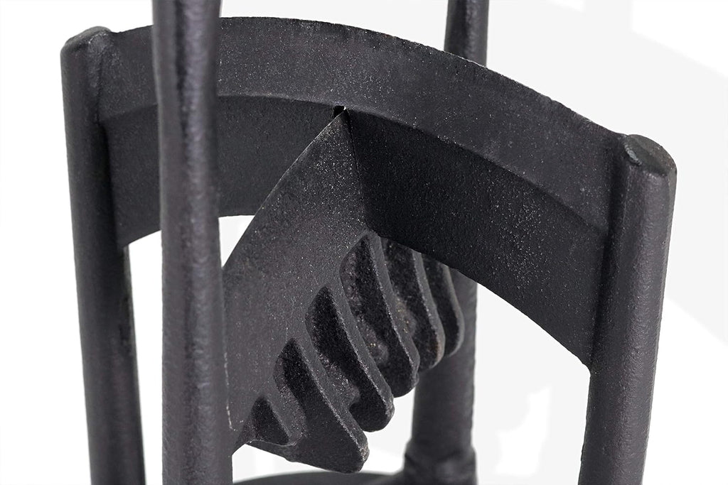 Heavy Duty Cast Iron Firewood Splitter with Removable Secondary Blade Attachment Z869638