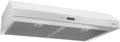 White 30-inch Under Cabinet Range Hood with Light Exhaust Fan, 400 CFM U61495