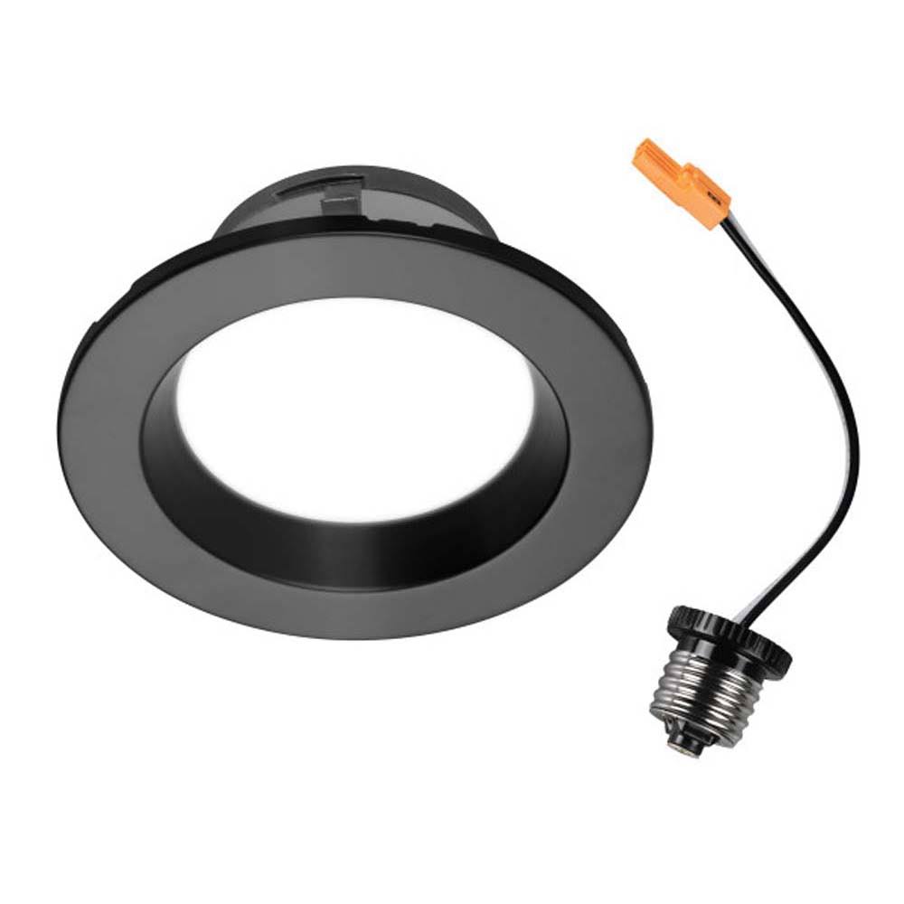 8 in. Round Black LED Downlight - 2700K Z807394