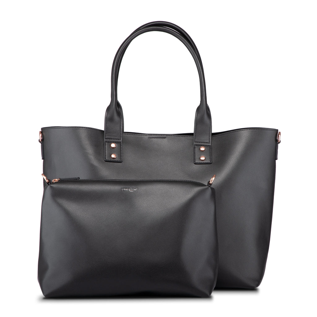 Black Weekender Travel Tote L38423