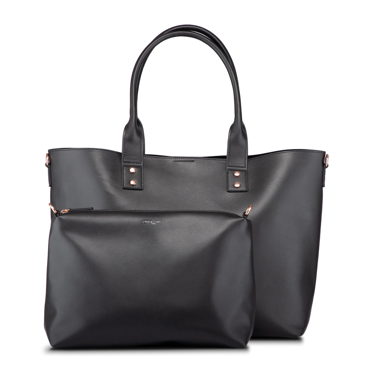 Black Weekender Travel Tote L38423