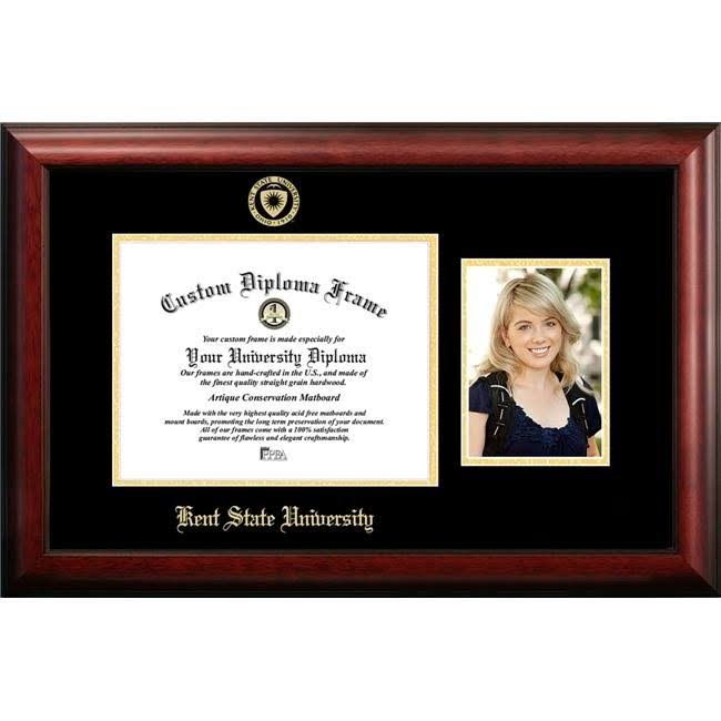 Gold Embossed Diploma Frame with 5 X7 Portrait D43428