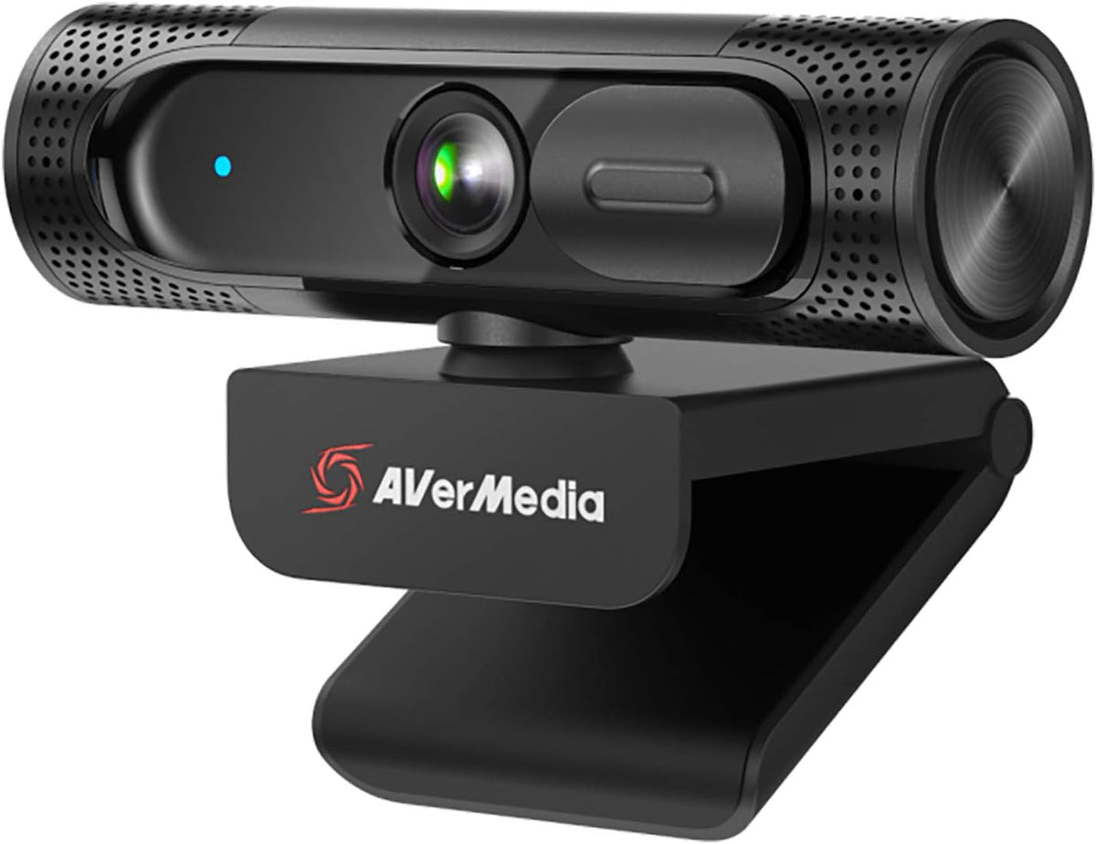Full HD 1080P Streaming Webcam with Privacy Shutter, Dual Microphone, 360 Degree Swivel Design, Pack of 2 T975