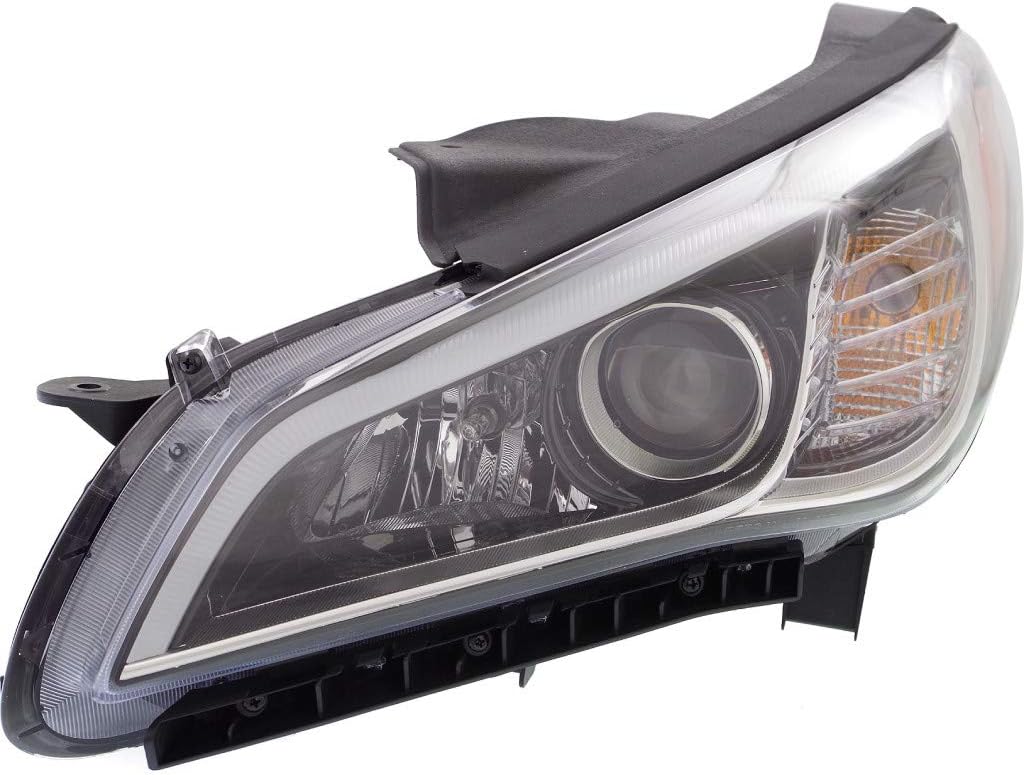 Driver Side Halogen Headlight for Hyundai Sonata 2015 2016 2017 E3912