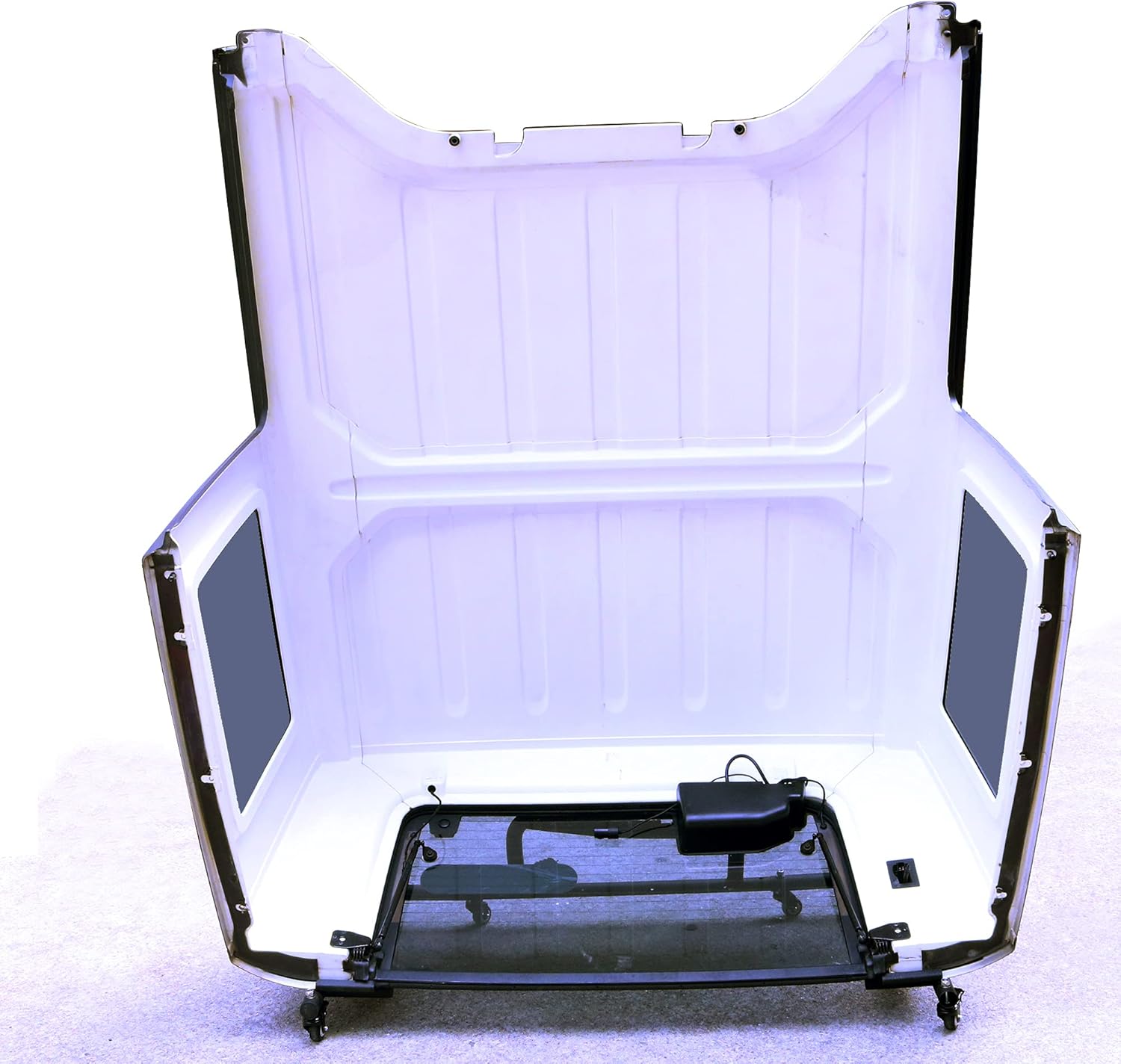 Black 52x27x14 inch Sliding Cart Rack V4361