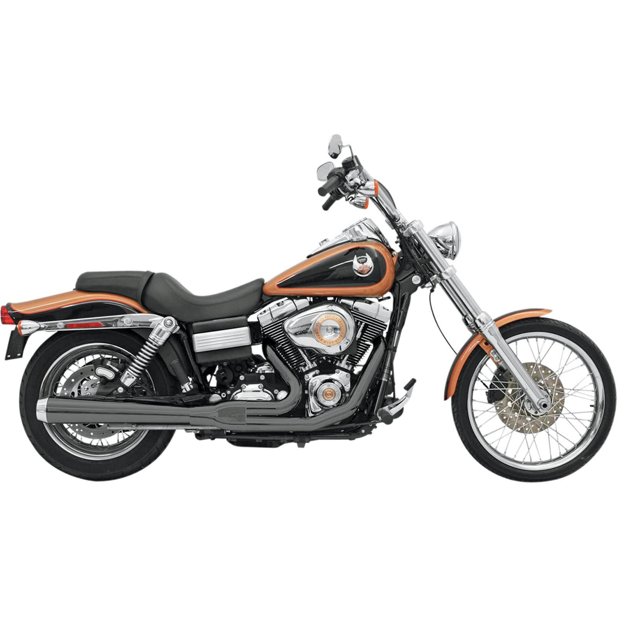 Black 2-Into-1 Exhaust K486322