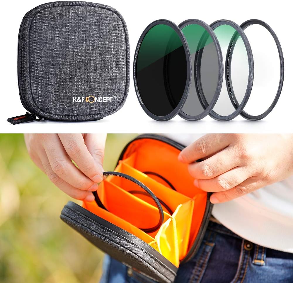 82mm Magnetic Lens Filter Kit MCUV CPL Neutral Density ND1000 Multi-Coated Optical Glass Z545