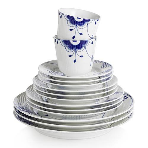 Blue Fluted Mega Teapot Q948012